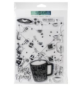 Concord & 9TH Coffee Blend Turnabout™ Stamp Set