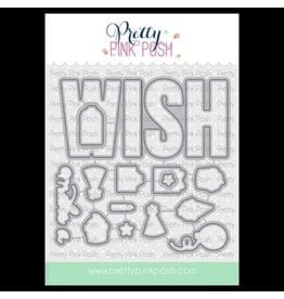 Pretty Pink Posh Wish coordinating dies