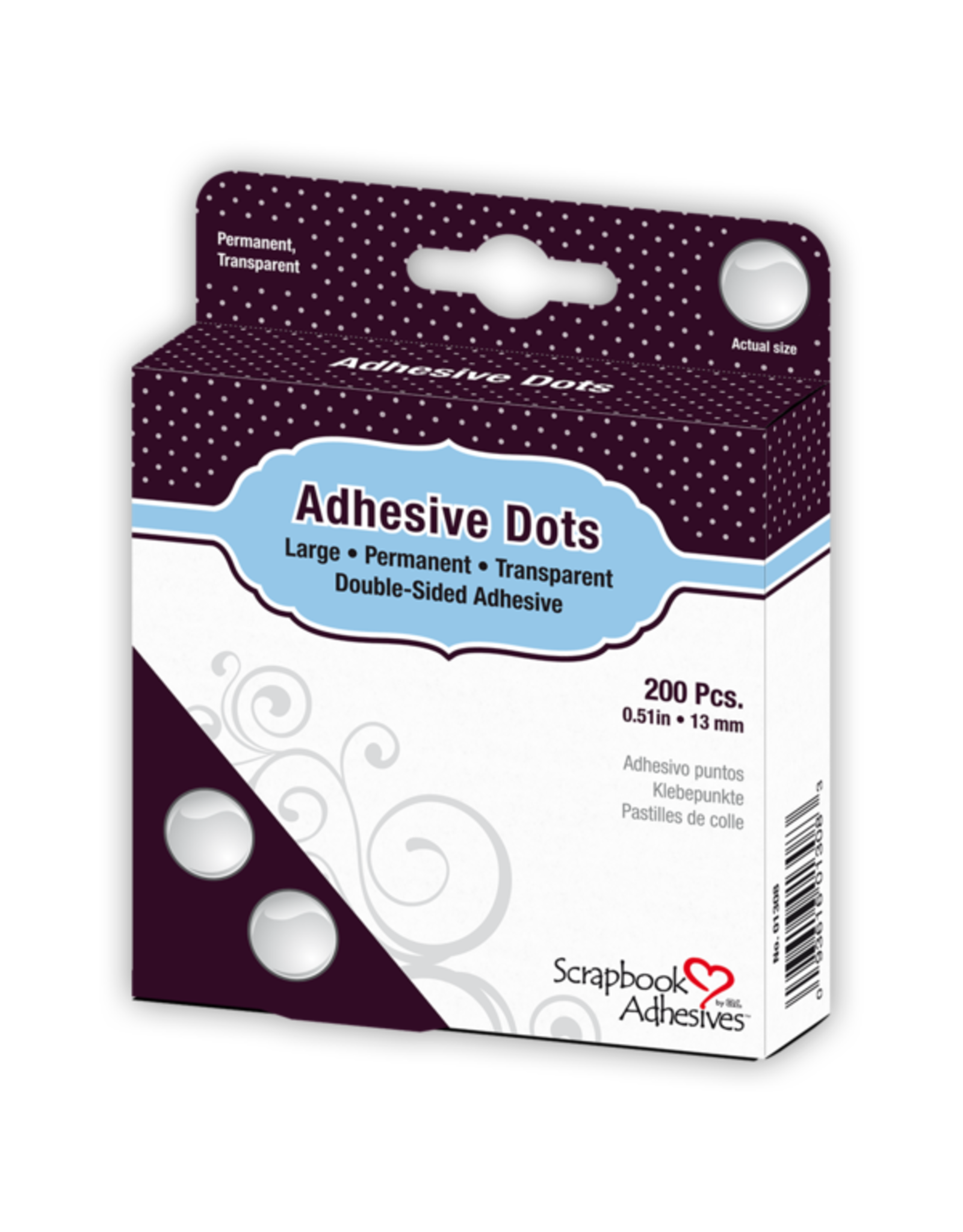 Scrapbook Adhesives Adhesive Dots Large (0.51)