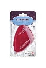 Scrapbook Adhesives E-Z Runner Permanent Strips Dispenser 33'-small red