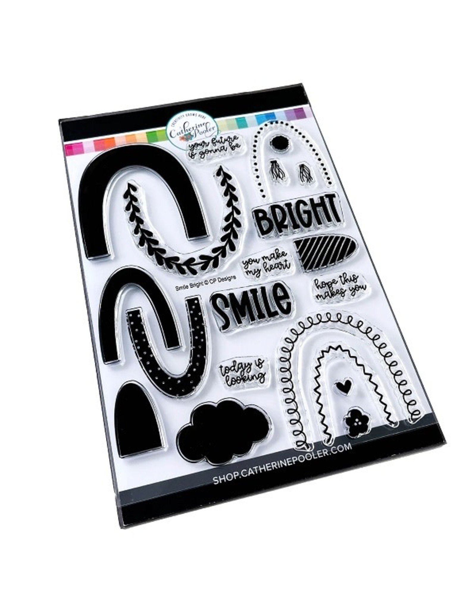 Catherine Pooler Designs Smile Bright Stamp & Die Set