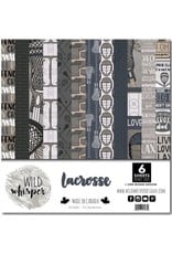 Wild Whisper Designs Lacrosse - 12x12 Paper Pack