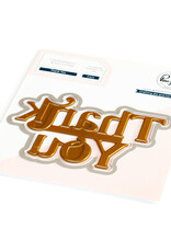 PINKFRESH STUDIO Thank You hot foil and die