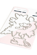 PINKFRESH STUDIO Floral Trio die