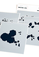 PINKFRESH STUDIO Floral Trio stencil