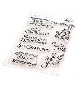 PINKFRESH STUDIO Wonderful Sentiments stamp