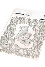 PINKFRESH STUDIO Floral Outline Frame die