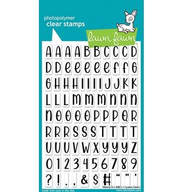 Lawn Fawn Henry Jr.'s ABCs - Clear Stamps