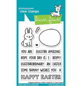 Lawn Fawn Eggstraordinary Easter Add-On - Clear Stamps