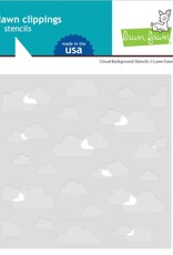 Lawn Fawn Cloud Background - Stencils