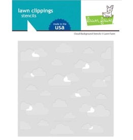 Lawn Fawn Cloud Background - Stencils