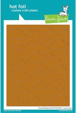 Lawn Fawn Cloud Background  - Hot Foil Plate