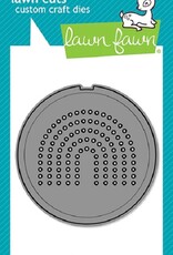 Lawn Fawn Embroidery Hoop Rainbow Add-On - Lawn Cuts