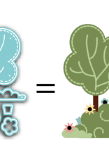 LDRS Creative Home Design Foliage Add-On Die