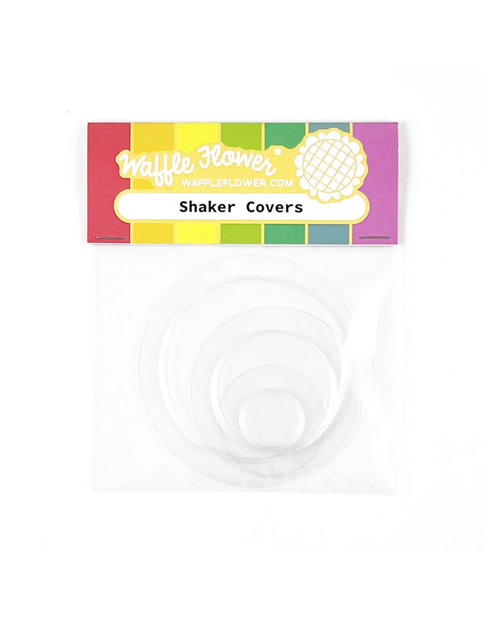 Waffle Flower Shaker Cover - Slim Circles