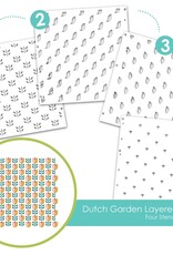 Taylored Expressions Dutch Garden Layering Stencil