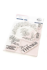 PINKFRESH STUDIO Arch Florals stamp