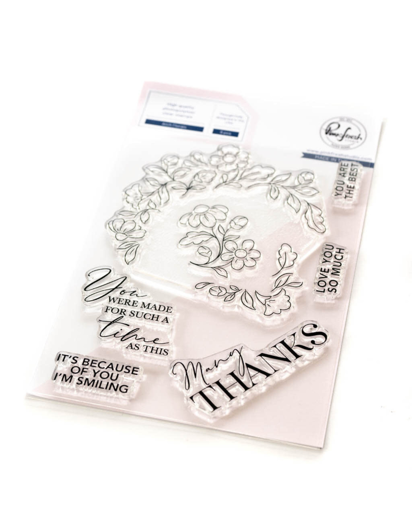 PINKFRESH STUDIO Arch Florals stamp