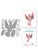 Spellbinders Hummingbirds Collection Hummingbird Card Creator Etched Dies