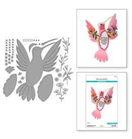 Spellbinders Hummingbirds Collection Hummingbird Card Creator Etched Dies
