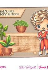 Stamp Anniething The Golden Girls- Houseplant Builder Die