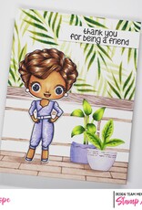 Stamp Anniething The Golden Girls- Houseplant Builder Die