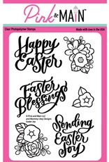Pink & Main Easter Joy 4x6 Stamp