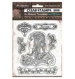 Stamperia MAGIC FOREST AMAZON -CLEAR STAMPS