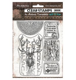 Stamperia MAGIC FOREST DEER -CLEAR STAMPS