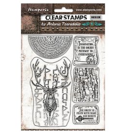 Stamperia Magic Forest Deer - Stamps