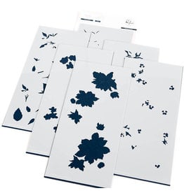 PINKFRESH STUDIO Artistic Dahlia - Stamp & stencil