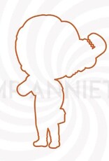 Stamp Anniething Karl Go with the Flow Outline Die