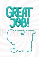 Stamp Anniething Great Job Word Die