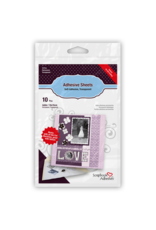 Scrapbook Adhesives Adhesive Sheets- Transparent- Double Sided 4x6