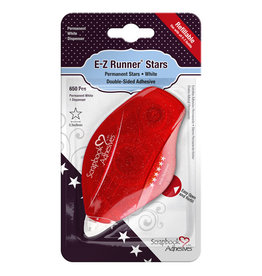 Scrapbook Adhesives E-Z Runner Stars- Refillable- white