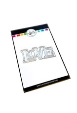 Catherine Pooler Designs Retro Love Word Dies