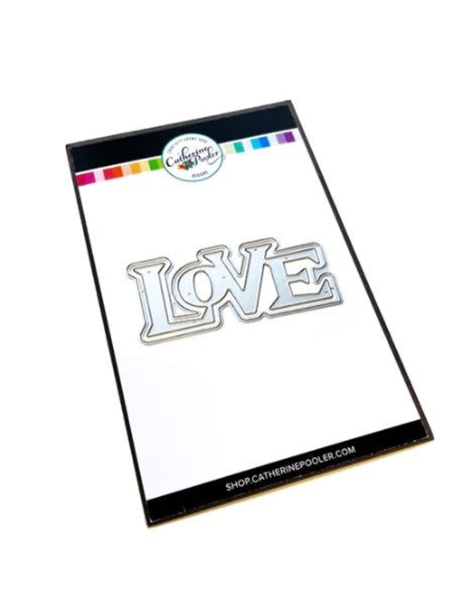 Catherine Pooler Designs Retro Love Word Dies