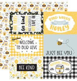 Echo Park Bee Happy 12x12 - 6x4 Journaling Cards