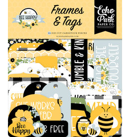 Echo Park Bee Happy Frames & Tags