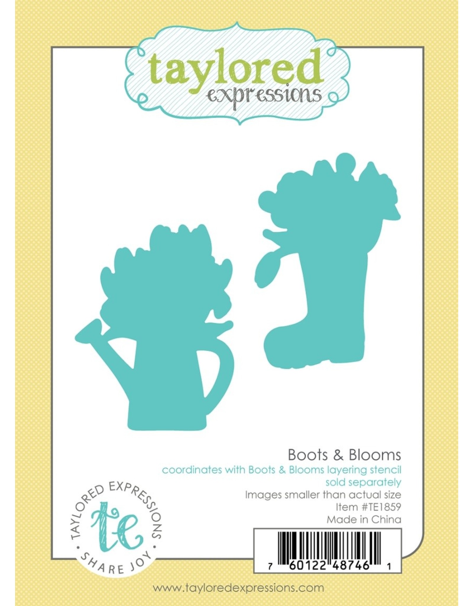 Taylored Expressions Boots & Blooms Dies