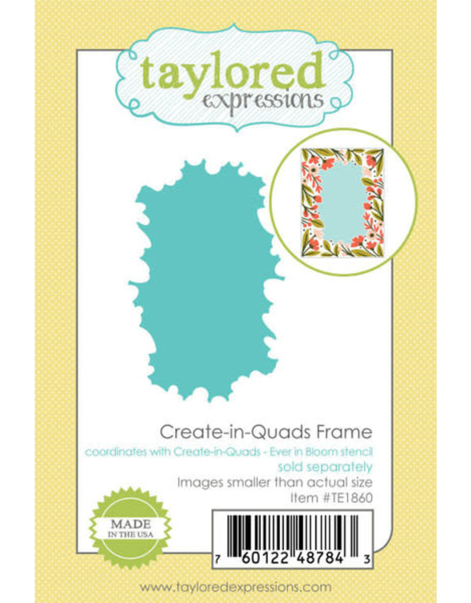 Taylored Expressions Create-in-Quads - Ever in Bloom Frame