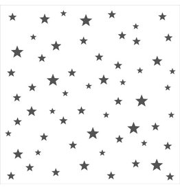 THE CRAFTERS WORKSHOP 6x6 Stencil Starry Stars