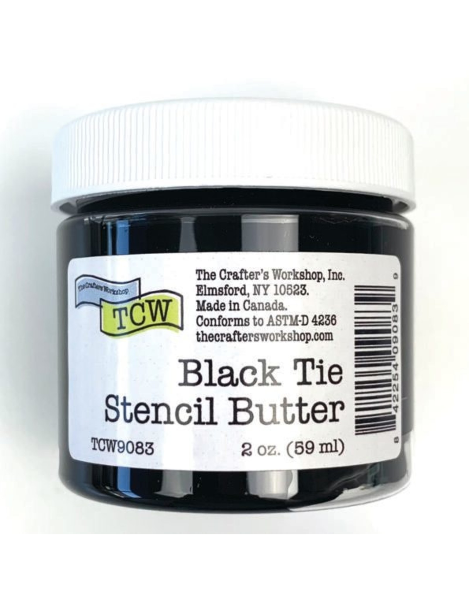 THE CRAFTERS WORKSHOP Stencil Butter  2 oz.  - Black Tie