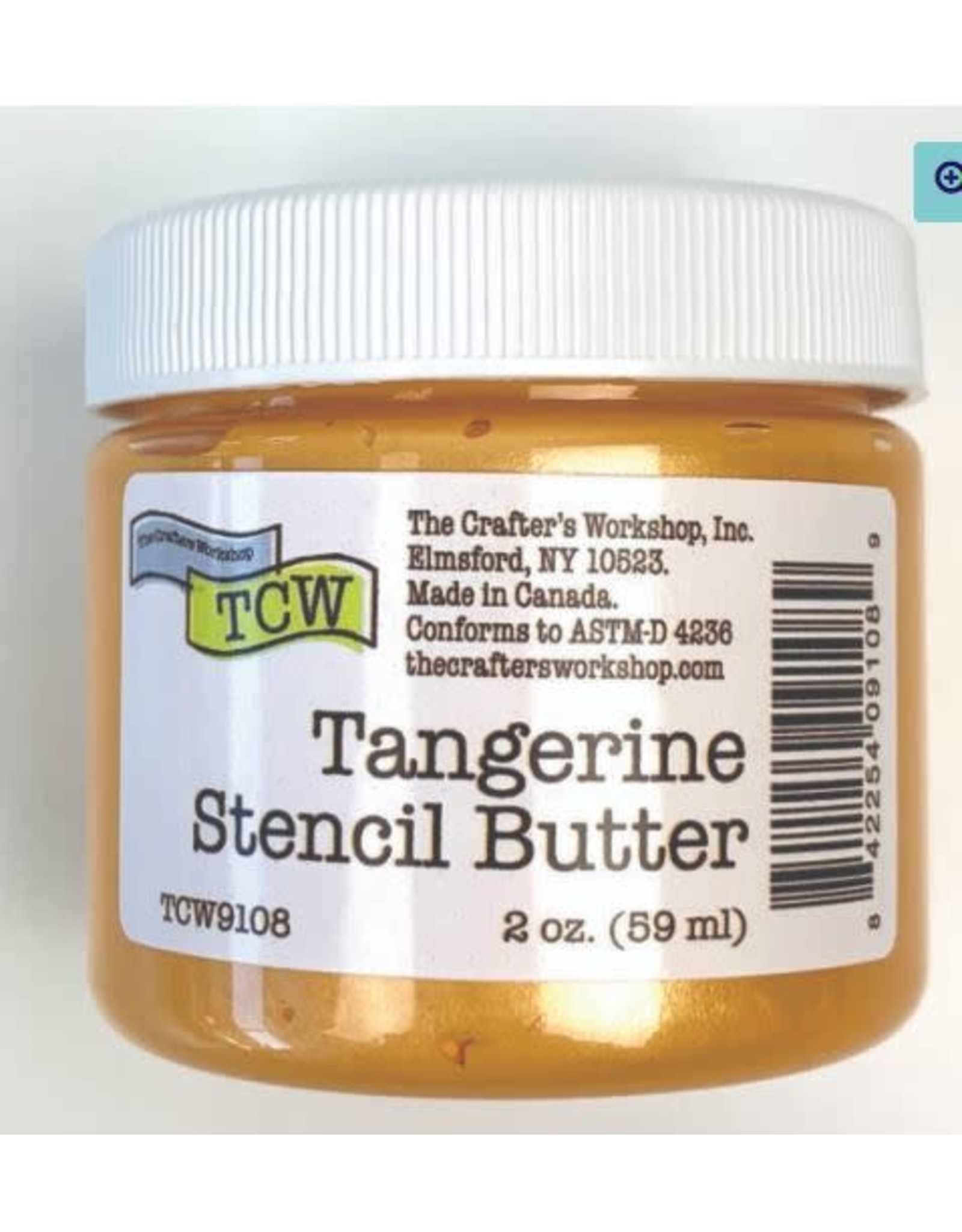 THE CRAFTERS WORKSHOP Stencil Butter 2 oz. - Tangerine