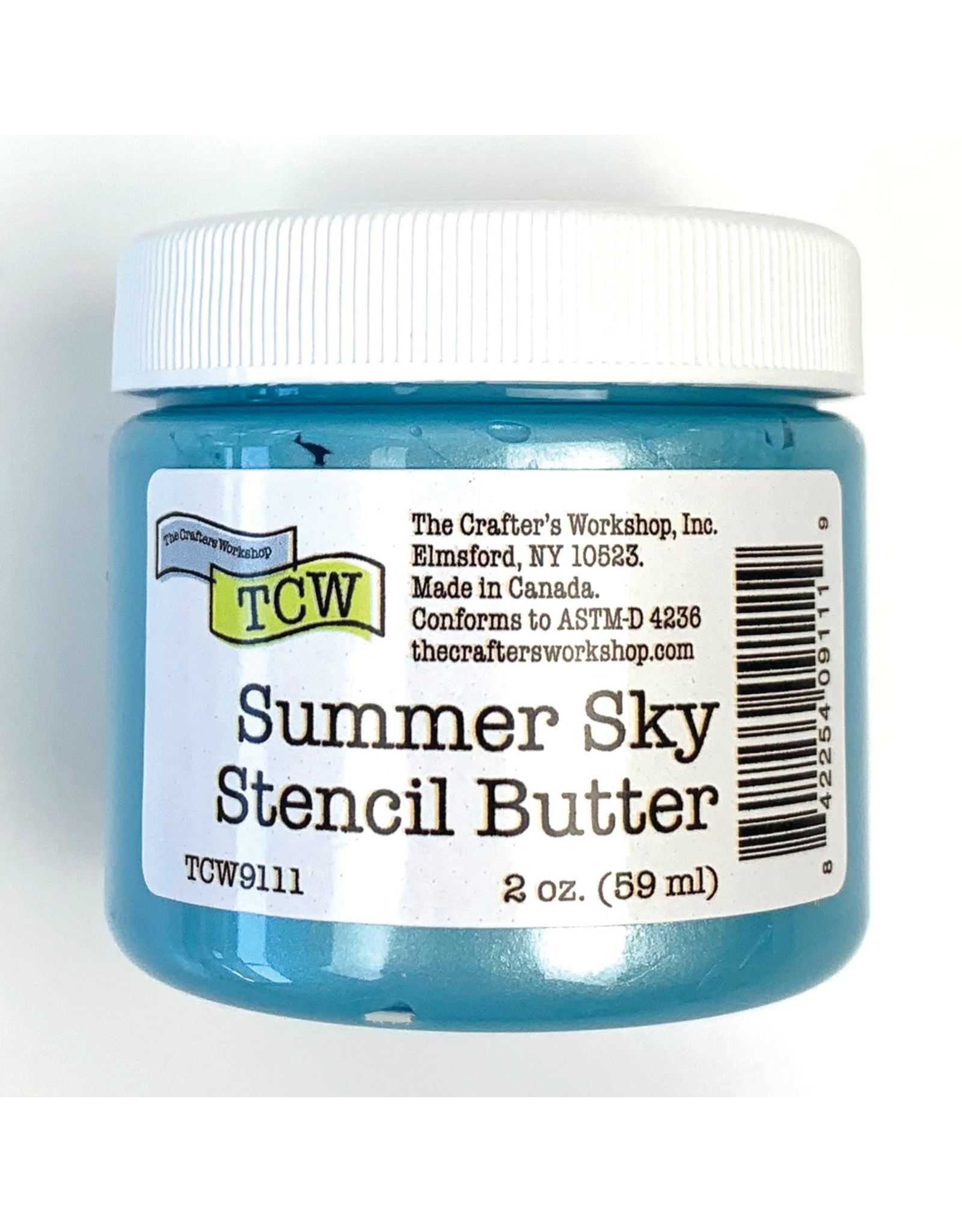 THE CRAFTERS WORKSHOP Stencil Butter 2 oz. - Summer Sky
