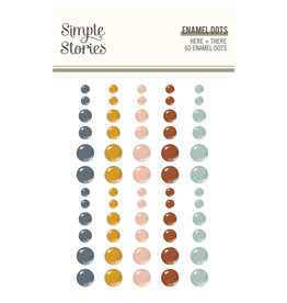 Simple Stories Here + There - Enamel Dots