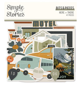 Simple Stories Here + There - Bits & Pieces