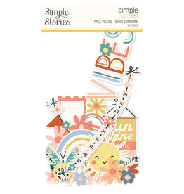 Simple Stories Boho Sunshine- Simple Pages Page Pieces