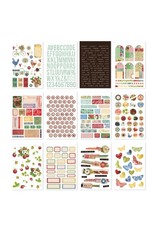 Simple Stories Simple Vintage Berry Fields - Sticker Book