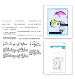 Spellbinders I've Got You Covered Clear Stamp & Die Set from the Showered with Love Collection